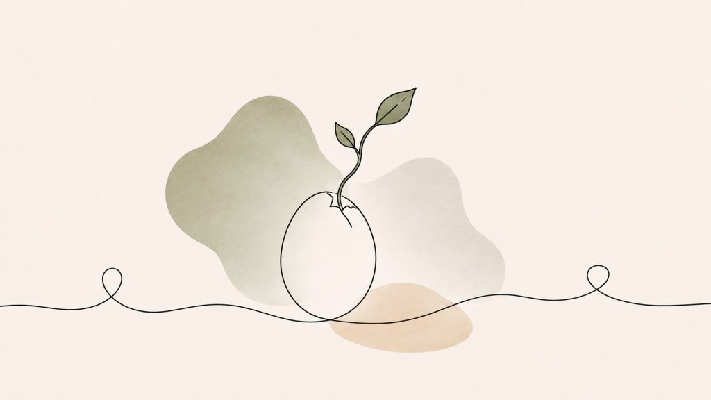 egg with sprout